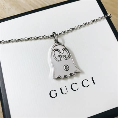 gucci ghost necklace replica free shipping|gucci ghost background.